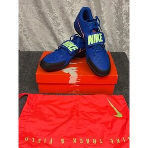 Nike Zoom Rotational 6 Blue Volt Track Field Throwing Shoes 685131-400 Mens 11.5